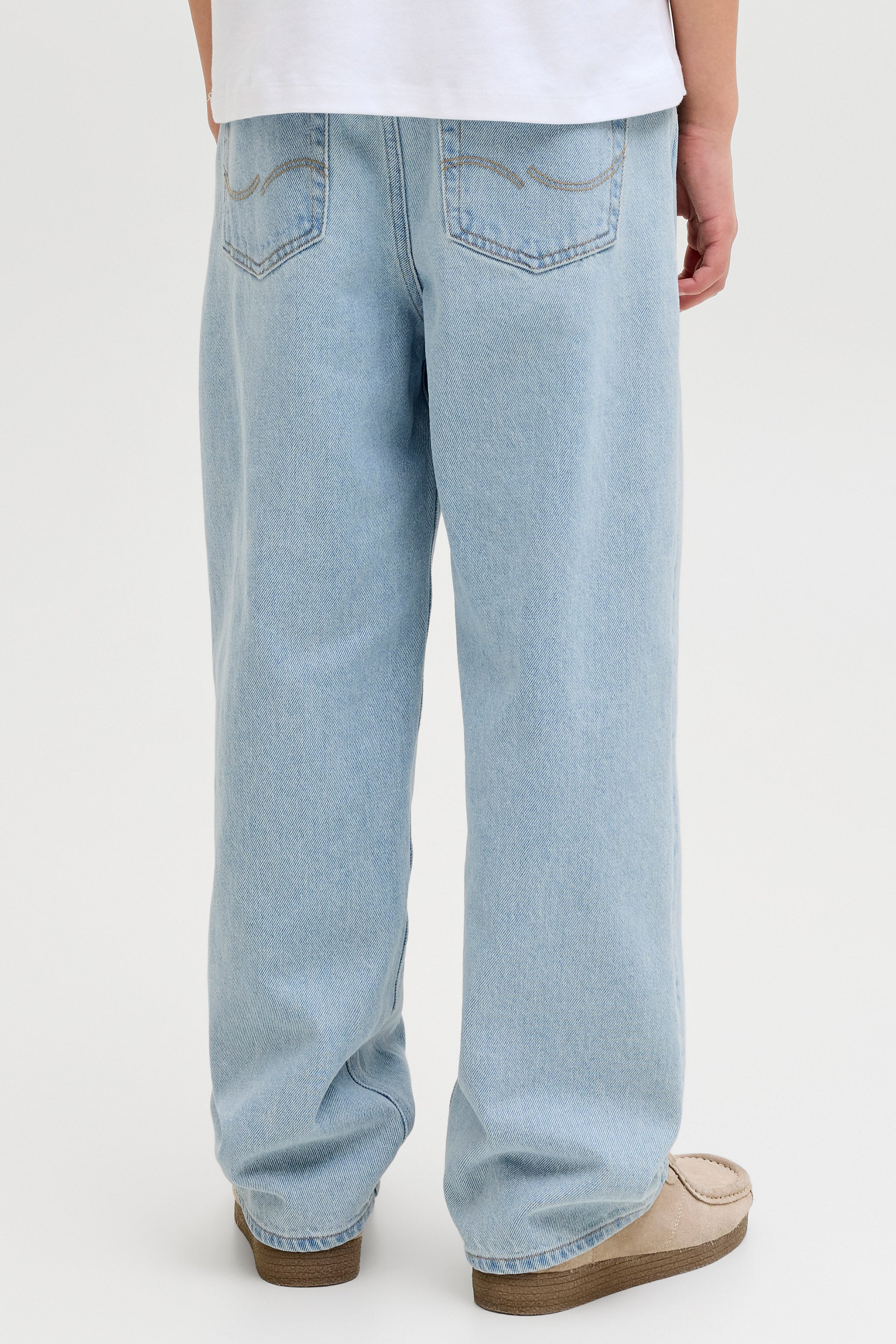JJIALEX Baggy Jeans - Blue Denim
