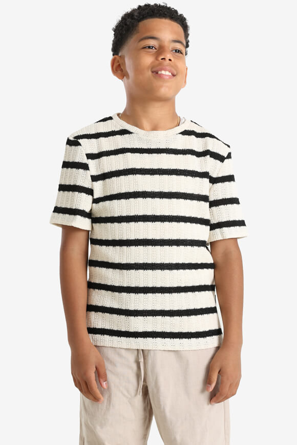 T-shirt Häckel - Crème + Noir