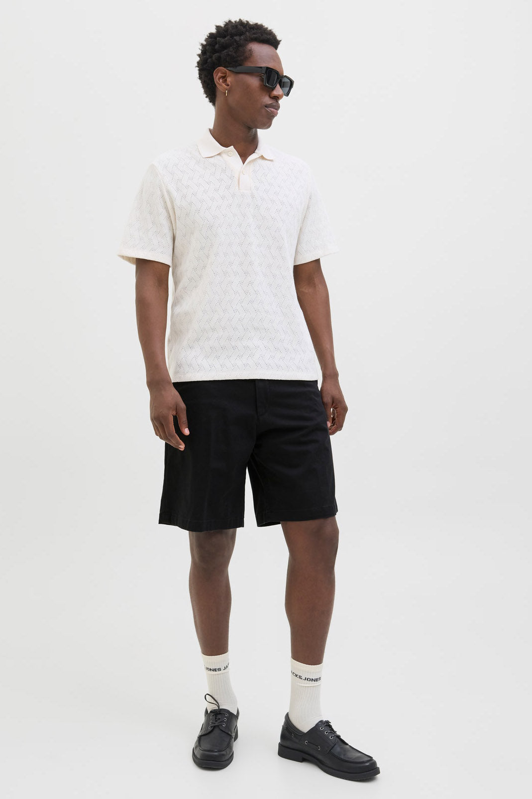 JPSTKARL Chino Shorts - Black