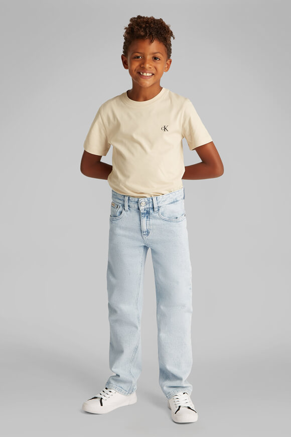 Straight Leg Jeans - Clean Sky Blue