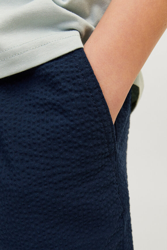 Shorts aus Seersucker - Sky Captain