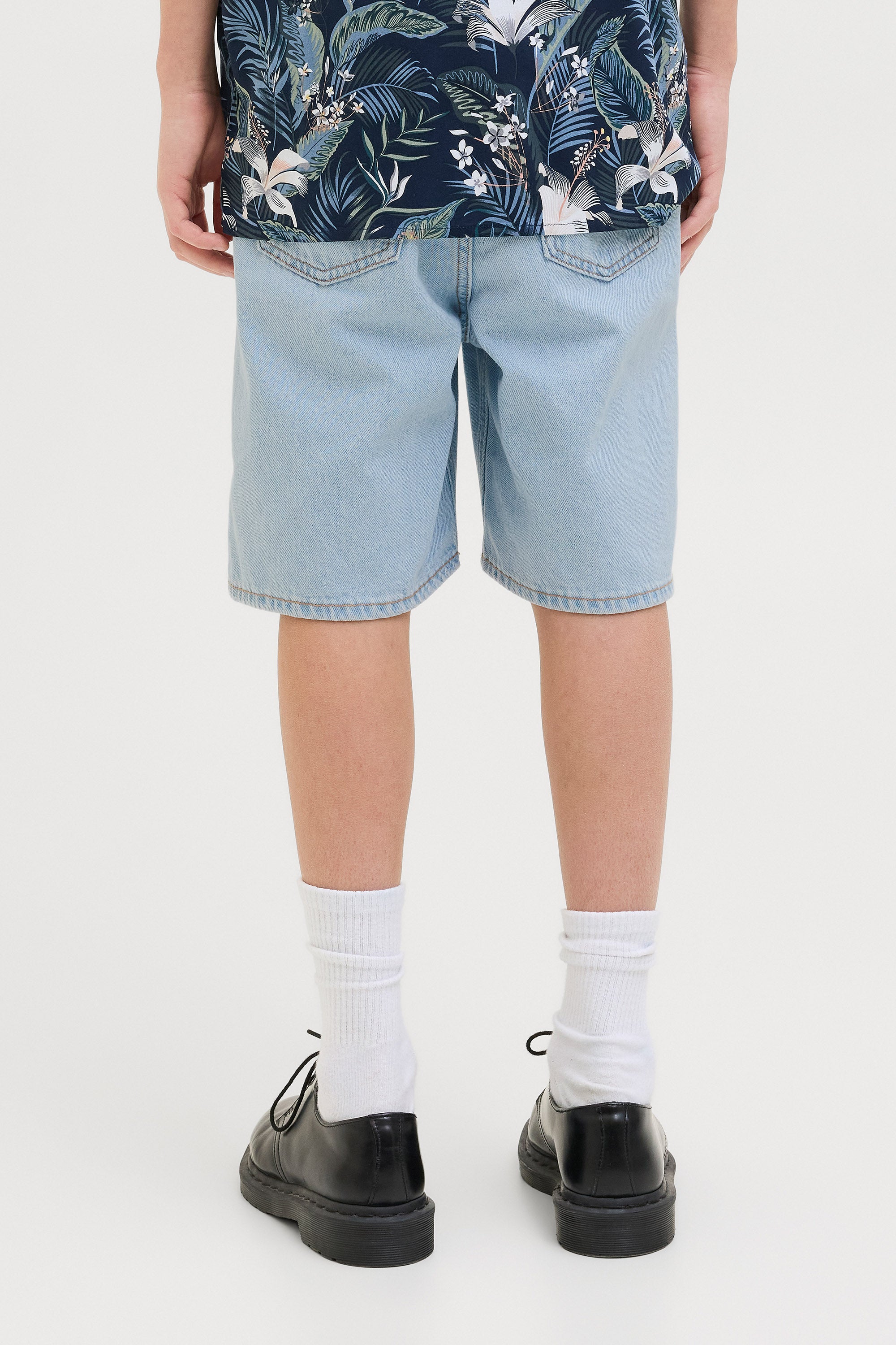 Tony denim shorts - Blue Denim