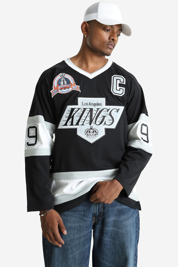 T-shirt structuré à manches longues - Black