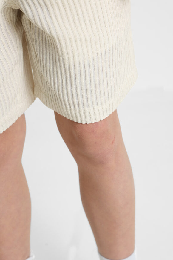 Short en tissu structuré - Beige clair