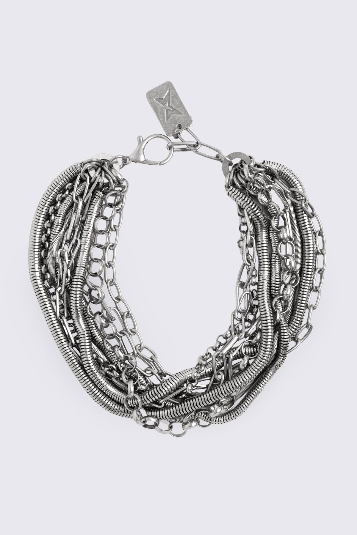 Unchained Halskette - Antique Silver