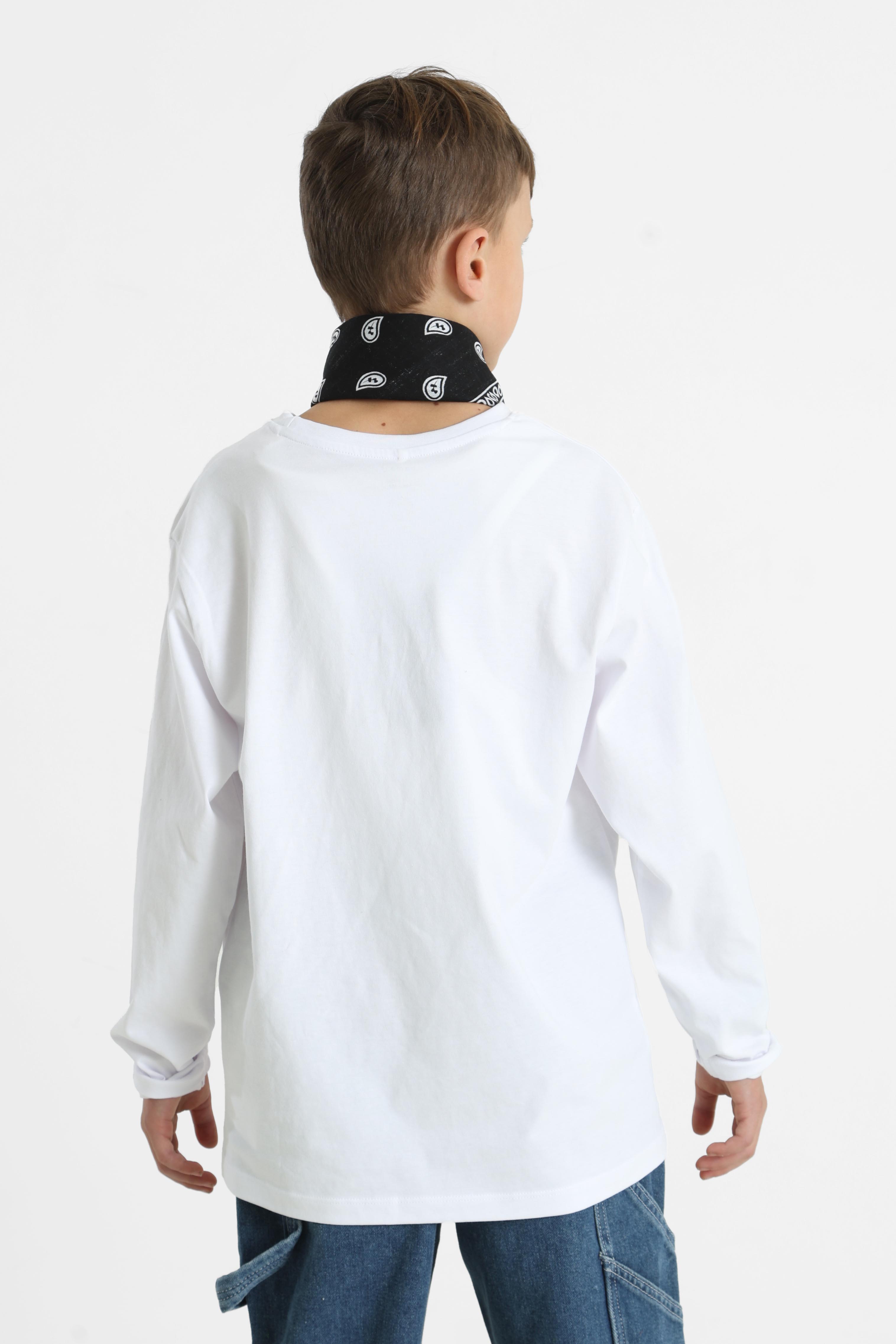 Camicia a maniche lunghe NKMARK - Bianco brillante