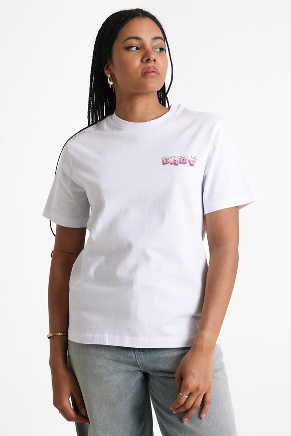 Don't Call Me t-shirt - White