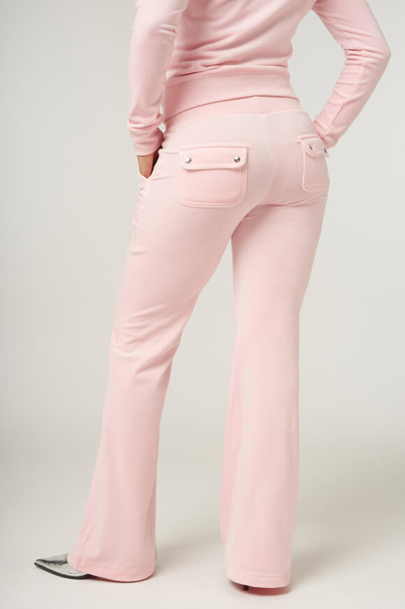 Layla pantalon flare en velours - Almond Blossom