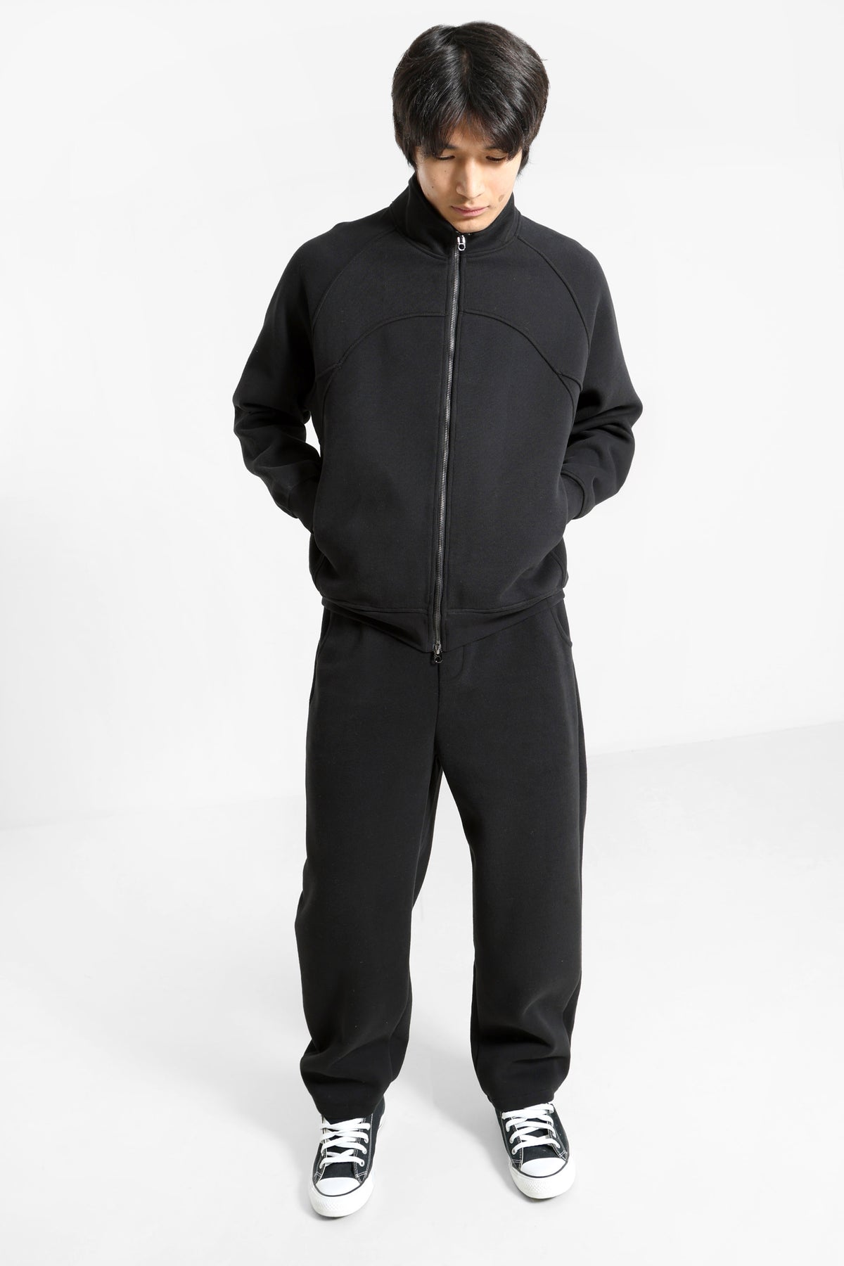 Sweatjacke - Black
