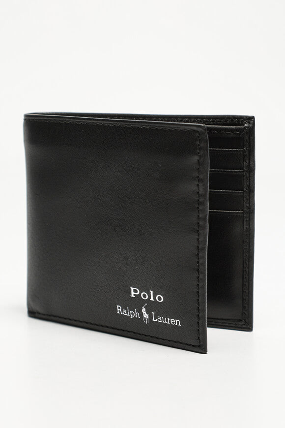 Leder Portemonnaie - Black