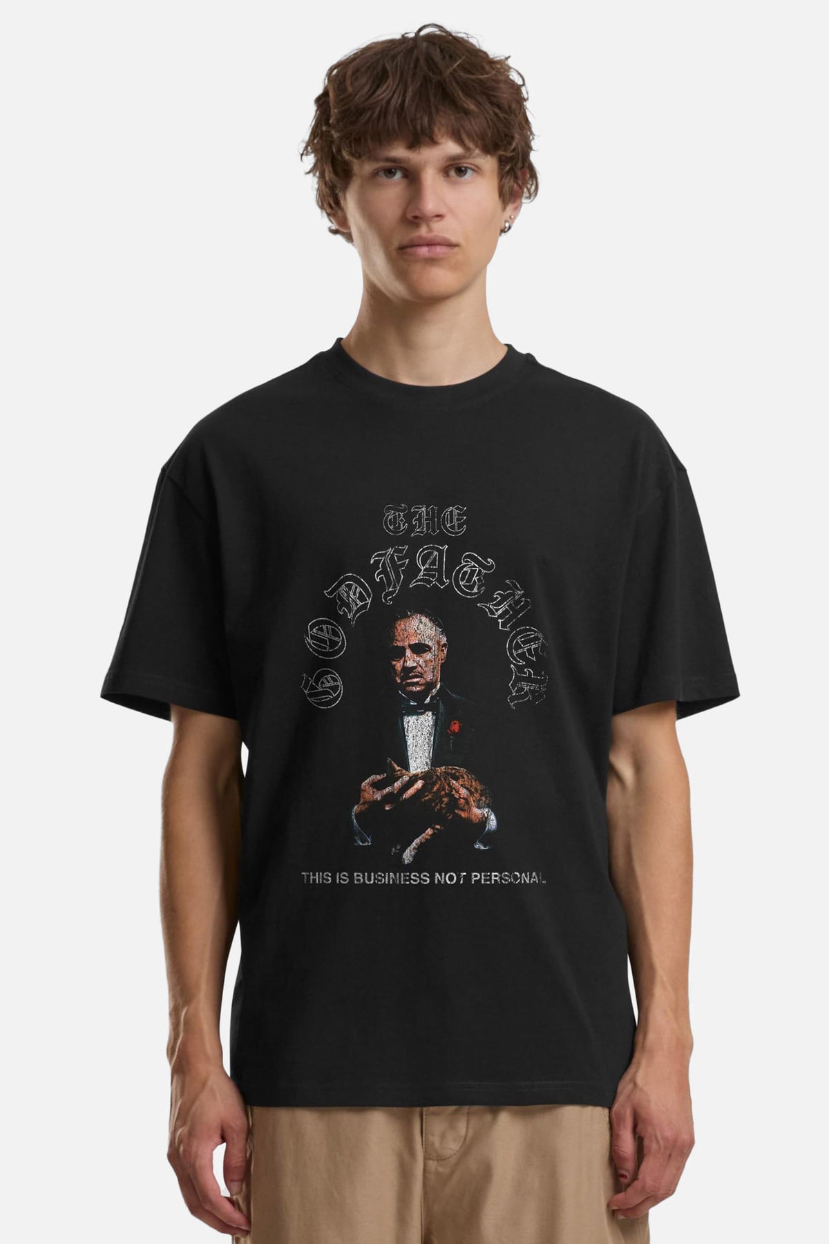 The Godfather Not Personal Oversize T-Shirt - Black