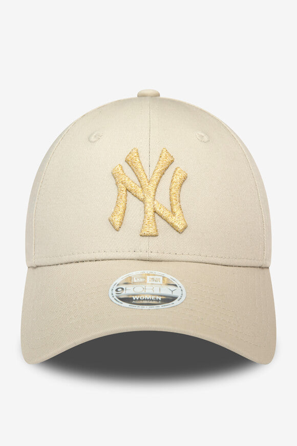 9Forty Cap / Strapback - Cream + Gold