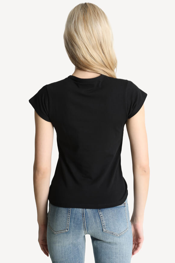 Crop T-shirt - Black