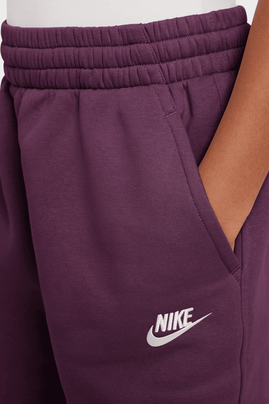 Sportswear Club fleece sweatpants - Bordeaux