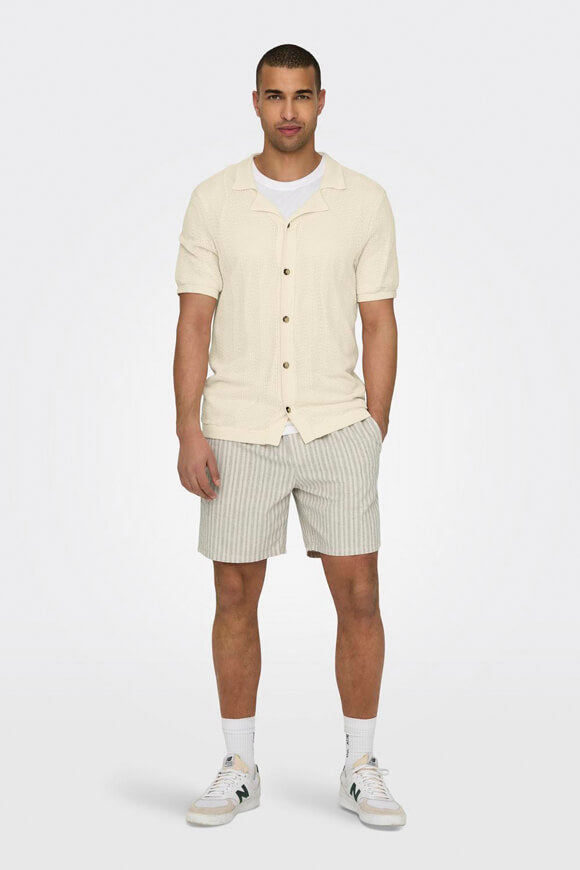 Diego Strickhemd - Antique White