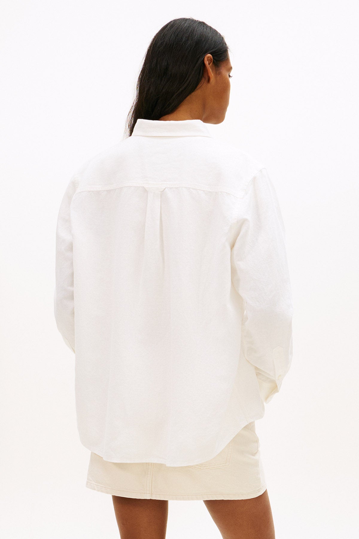 Leinenhemd - Offwhite