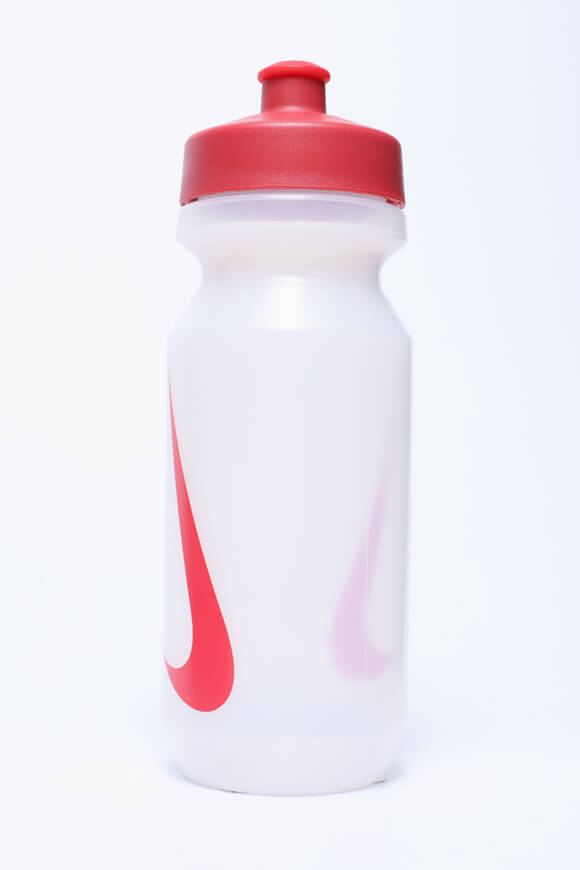 Big Mouth 2.0 Trinkflasche - Clear + Sport Red