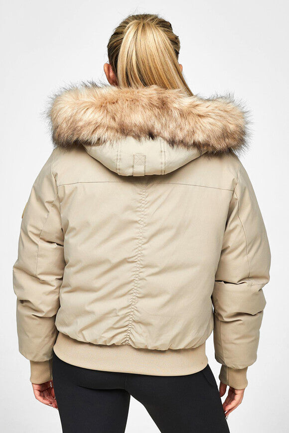 Olivia Wattierte Bomberjacke - Pure Cashmere