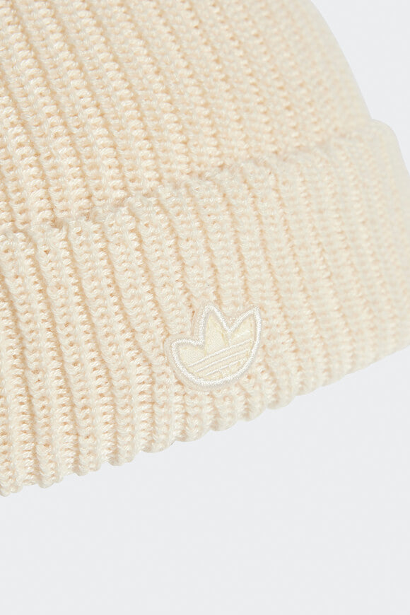 Adicolor Short Fisherman Beanie - Wonder White