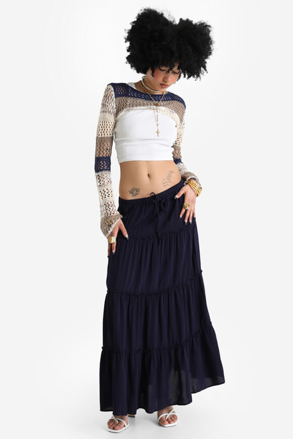 Maxi gonna - Blu navy