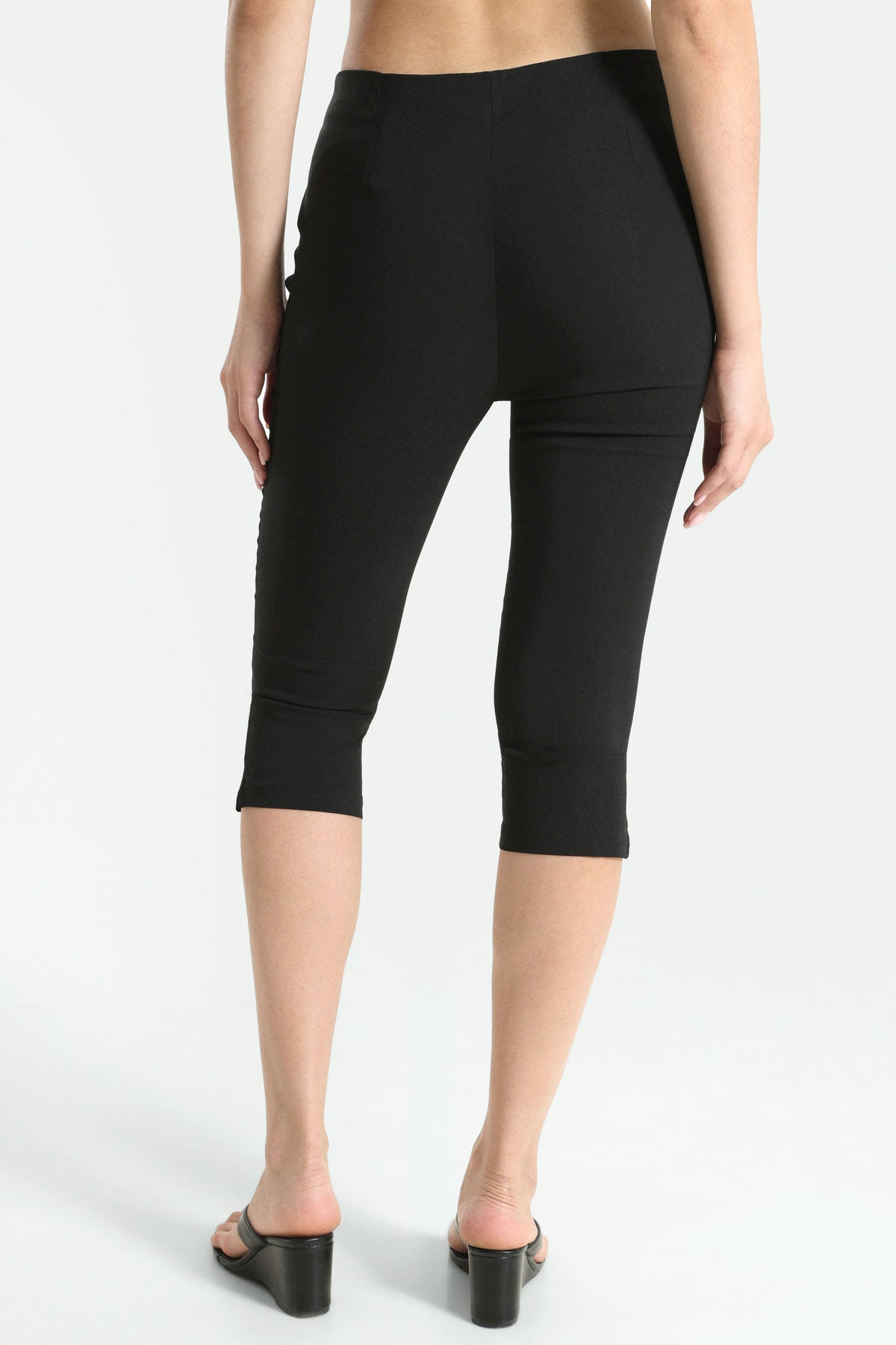 Capri trousers - Black