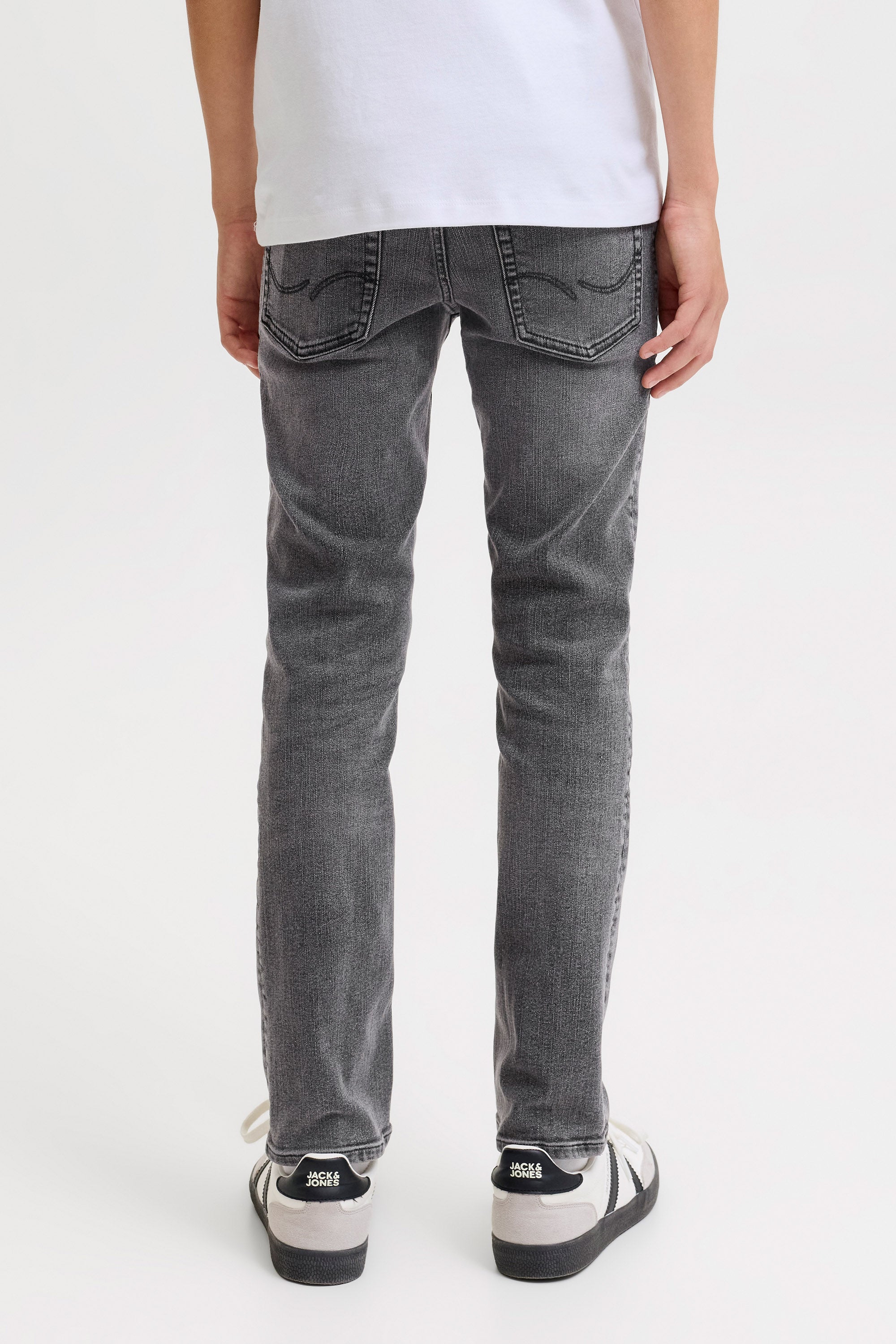 JJICLARK regular fit jeans - Black Denim