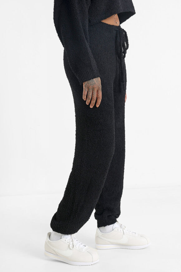 Plush pants - Black